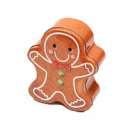 GINGERBREAD ΜΕΤΑΛΛΙΚΟ ΚΟΥΤΙ